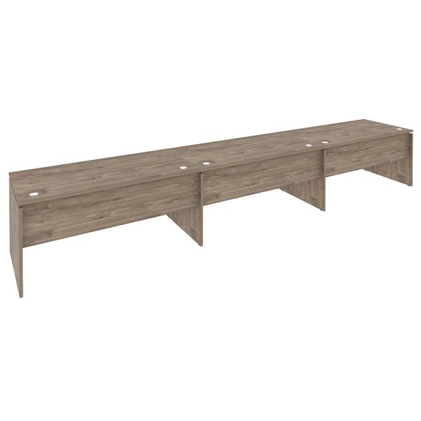 Onix Рабочая станция O.RS-3.4.8 Тиквуд темный 4740*800*750 - Вид 1