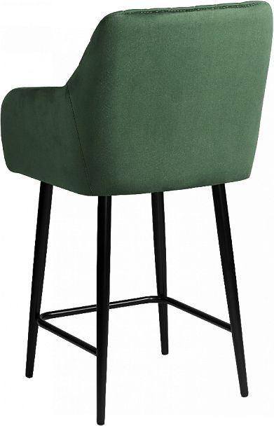 Комплект полубарных поворотных кресел Барли К, Confetti deep forest/черный, 4 шт. - Вид 6