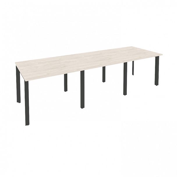 Стол переговорный "Onix" O.MP-PRG-3.1 денвер светлый/антрацит - Вид 1