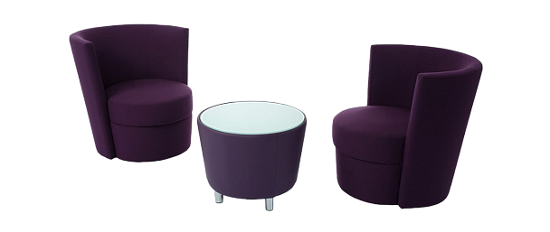 Пуф "Джаз V-14/4" со стеклом - Вид 6