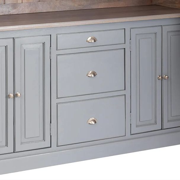 Буфет Secret de Maison Брайтон/Brighton (мод. OD-004), дерево акации/дерево манго/МДФ, Antique grey/grey wash - Вид 5
