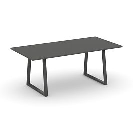 Style Project Direct Direct Стол переговорный SN-6T1.SPRG-198.3 Антрацит/Металл Антрацит 1980*980*750 - Фото предпросмотра