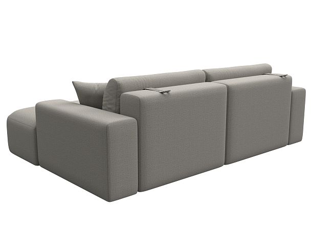 Диван угловой Лига-036 НПБ Классик правый угол Рогожка бежевый - Вид 6