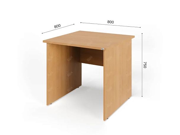 UNITY PС8-08 БУК Офисный стол прямоугольный Прямой 800х800х750 - Вид 1