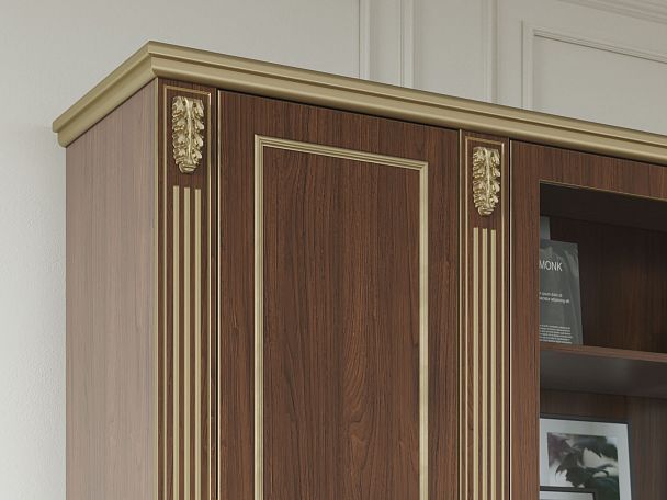 Стол письменный Vienna 200x90x78 орех - Вид 6