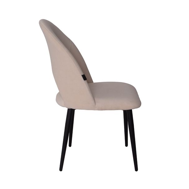 Стул Игнис, велюр Vivaldi 2, ножки металл черный муар - Вид 4