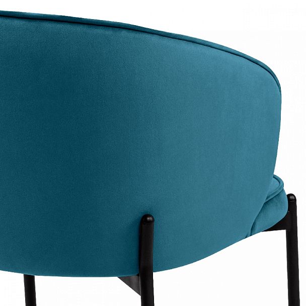 Комплект кухонных стульев Миэль изумрудный велюр/черный, 2 шт. - Вид 9