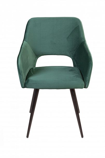 Стул Charlie поворотный 360 градусов, бархат зеленый 19 - Вид 2