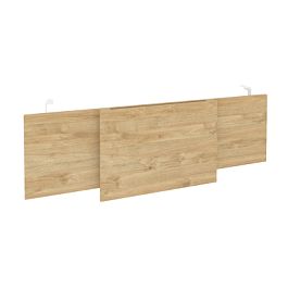 Onix Direct Царга стола руководителя O.M-CSR-4 Тиквуд светлый/Белый металл 1340*450*54 - Фото предпросмотра