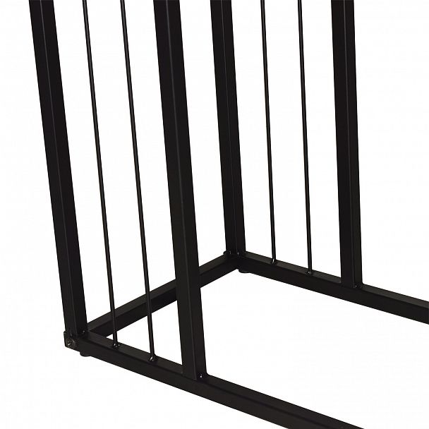 Стол журнальный на металлокаркасе BRABIX LOFT CT-002, 450х250х630 мм, цвет морёный дуб, 641861 - Вид 5