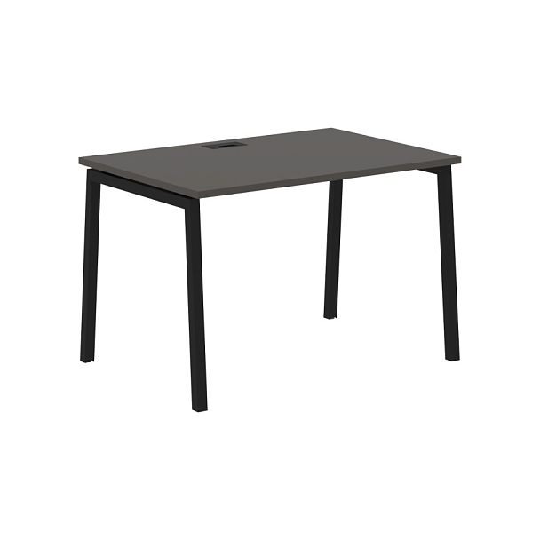 Стол прямой ELST 1180 Мокко/Черный 1160х800х750 EDIS - Вид 1