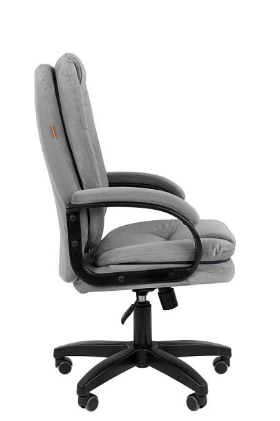 Кресло Chairman Home 668 Россия ткань Т-55 серый LT - Вид 3