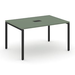 Concept Стол переговорный (1 столешница) CN.PRG-011 Кобо/Металл Черный 980*980*750 - Фото предпросмотра