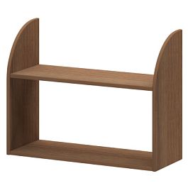 Полка подвесная А-300 Орех гварнери 770x290x600 Арго - Фото предпросмотра