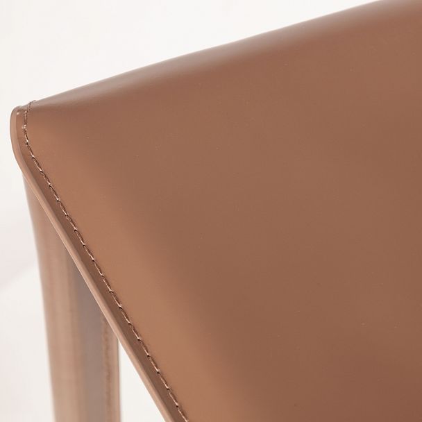 Стул полубарный Rolf, кожа капучино - Вид 12