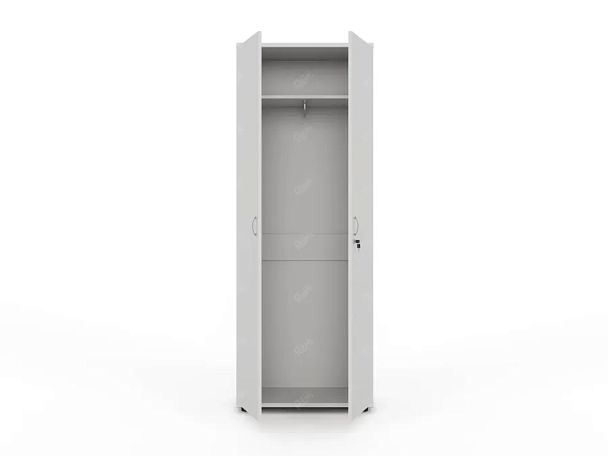 UNITY РШ-01 БЕЛЫЙ Гардероб Прямой 730х380х1966 - Вид 1