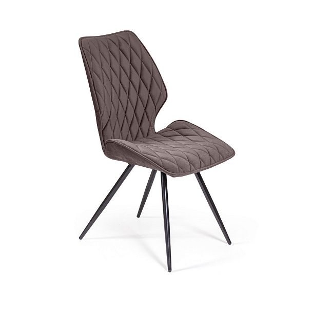 Стул Flash ромб, бархат антрацит 14 - Вид 3