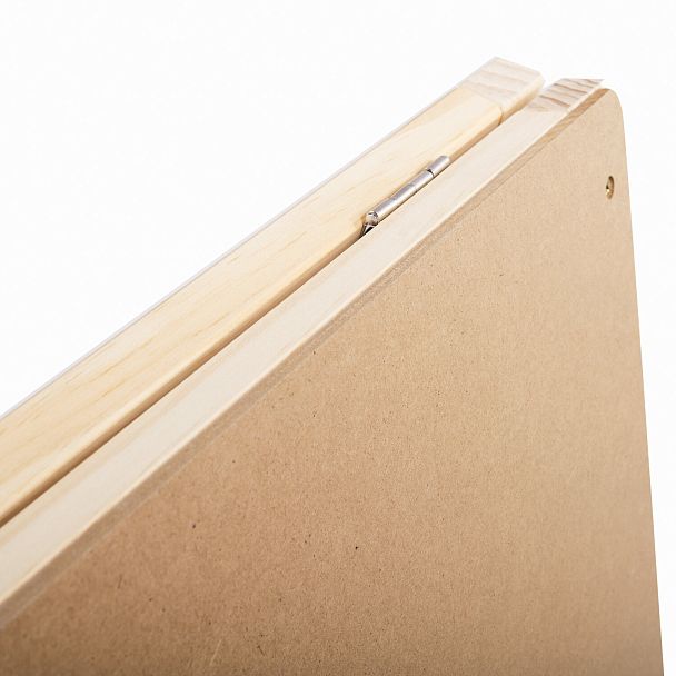 Мольберт напольный BRAUBERG ART CLASSIC "Хлопушка", планшет 60x60см, в собр.виде 60x120x5см, 190659 - Вид 8