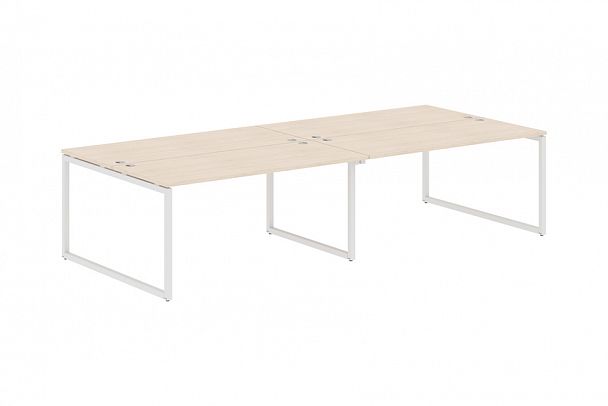 Стол "XTen-Q" XQWST 3214 бук тиара/белый - Вид 1