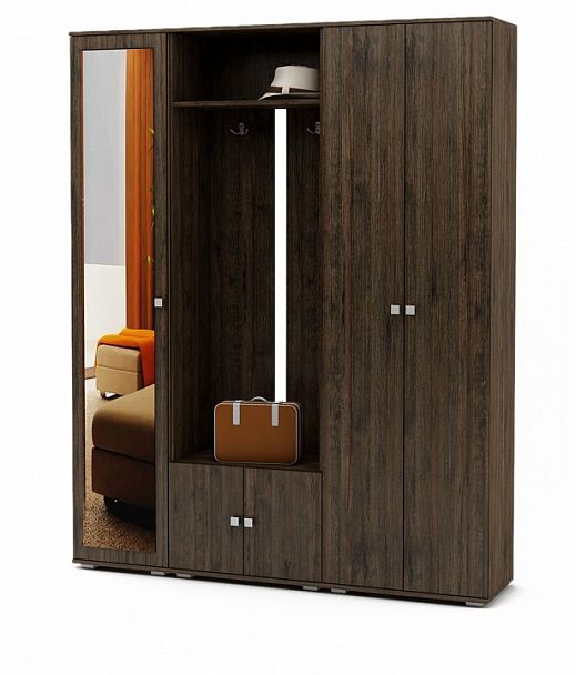 Стенка для прихожей Тунис-3 - Вид 1