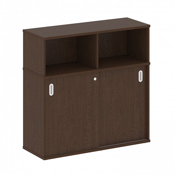 Шкаф-купе "Metal System" Б.ШК-3-Т венге - Вид 1