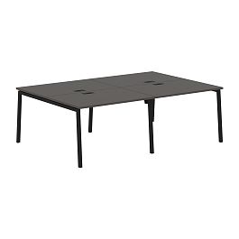 Стол 4-х местный ELWST 2316 Мокко/Черный 2326х1606х750 EDIS - Фото предпросмотра