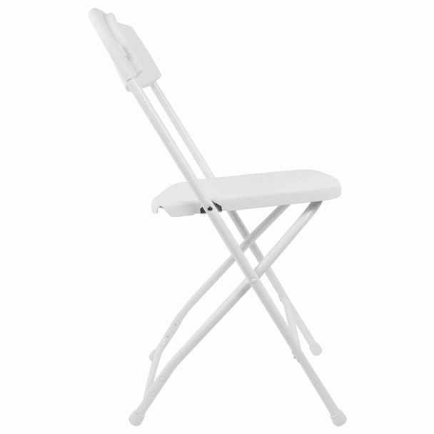 Стулья складные BRABIX "Golf CF-002", КОМПЛЕКТ 4шт., белый каркас, пластик белый, 533031 - Вид 7