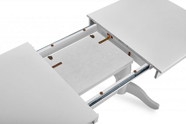 Стол деревянный раздвижной Брэйт 150(200)х80х76 Белый - Вид 6