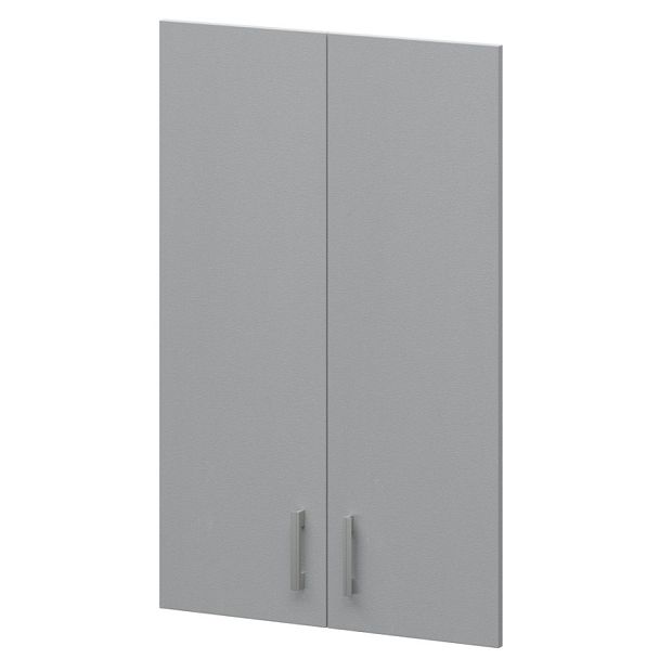 Двери для широких стеллажей А-610.Ф Серый 710x18x1120 Арго - Вид 1