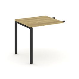 Concept Брифинг-приставка CN.BR-000 Дуб Винченцо/Металл Черный 780*720*750 - Фото предпросмотра