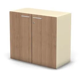 RAC048 ACCORD Шкаф низкий, широкий, с замком 898х448х814 Акация Шеффилд/Кашемир - Фото предпросмотра