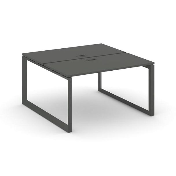 Style Project Next Рабочая станция двухсторонняя SN-59O.DRS-001 Антрацит/Металл Антрацит/Черный Заглушка 980*1232*750 - Вид 1