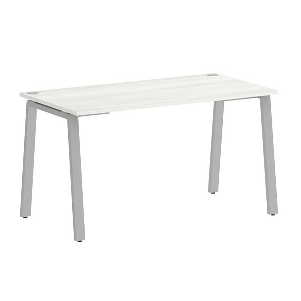 Home Office Стол письменный VR.SP-3-138.A Снежная патина/Серый металл 1380*720*750 - Вид 1