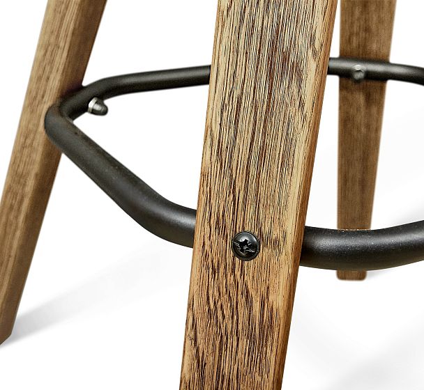 Стул барный Sheffilton SHT-ST31-C4/S93 лунный камень/браш.коричневый/черныймуар - Вид 10