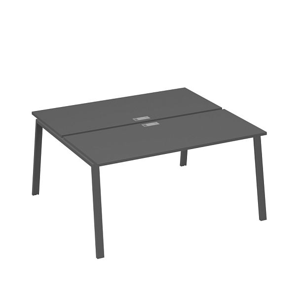 Станция 2х160 на опорах TRE A4 А4 Б3 175 БП антрацит премиум / металлокаркас антрацит - Вид 1