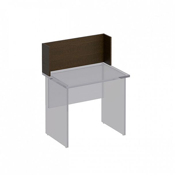 Настольная перегородка "Формула" ФР 456 венге темный - Вид 1