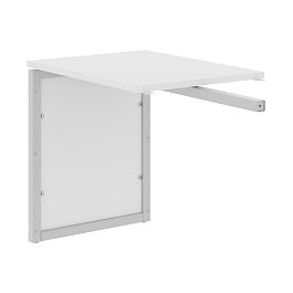 Брифинг приставка XQPB 860 Белый/Алюминий 800х600х750 XTEN-QP - Фото предпросмотра