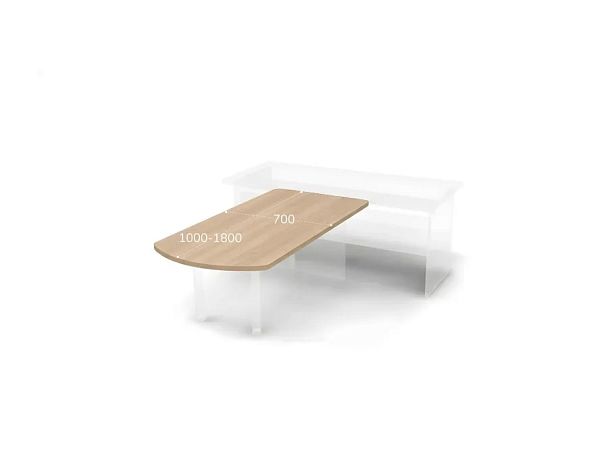 БЕРЛИН / BERLIN Брифинг (без опоры) 1600х700х28 Акация - Вид 2