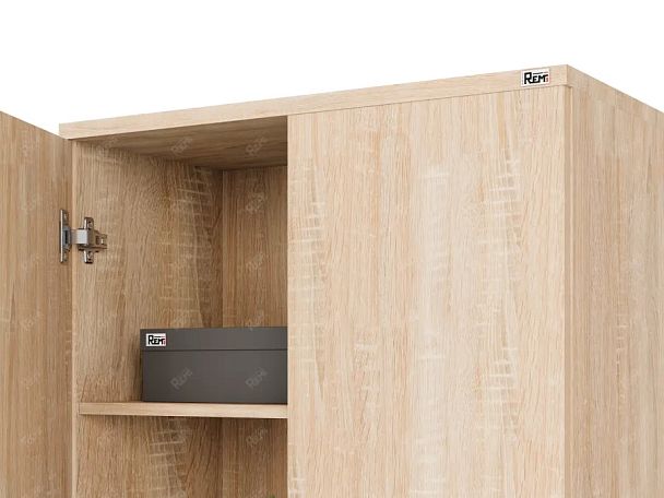 ЛАЙТ / LIGHT RLG038-70x35 Шкаф 4 полки 70x35x183 Дуб Сонома - Вид 6