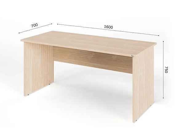 ЛАЙТ / LIGHT RLG002-18x7 Прямоугольный стол 180x70x75 Дуб Сонома - Вид 2