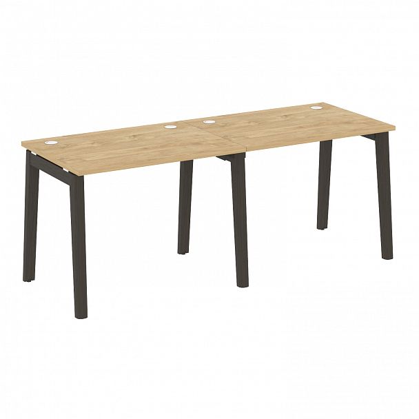 Рабочая станция "Onix wood" OW.RS-2.1.7 тиквуд светлый/дуб темный - Вид 1