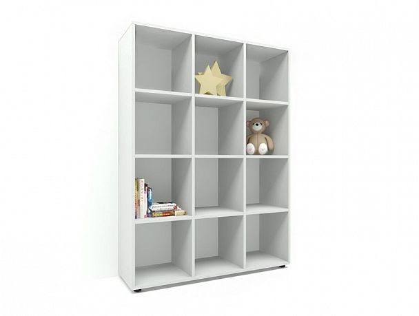 Стеллаж "Квадро" С4 (без фасадов) - Вид 1
