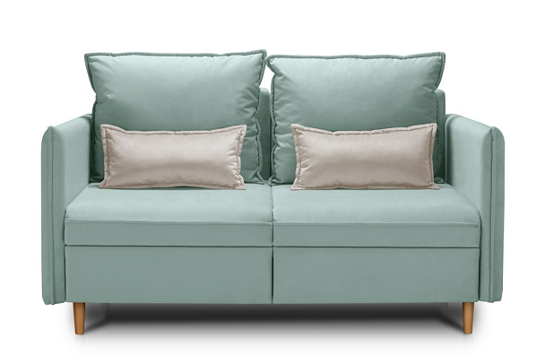 Диван-кровать «Оливер» 1390 голубой - Вид 2