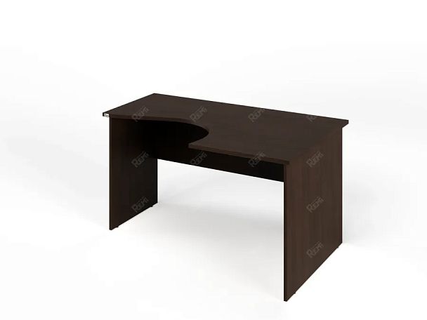 ЛАЙТ / LIGHT RLG005-14x11R Угловой стол 140x100x75 Венге - Вид 1