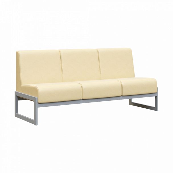 Диван трехместный "MODULE" MD.D3 Серый+бежевый - Вид 1