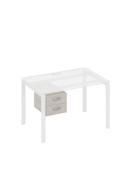 Тумба подвесная 2-ящичная (для стола 80) A4 А4 219 БП дуб шамони - Вид 1