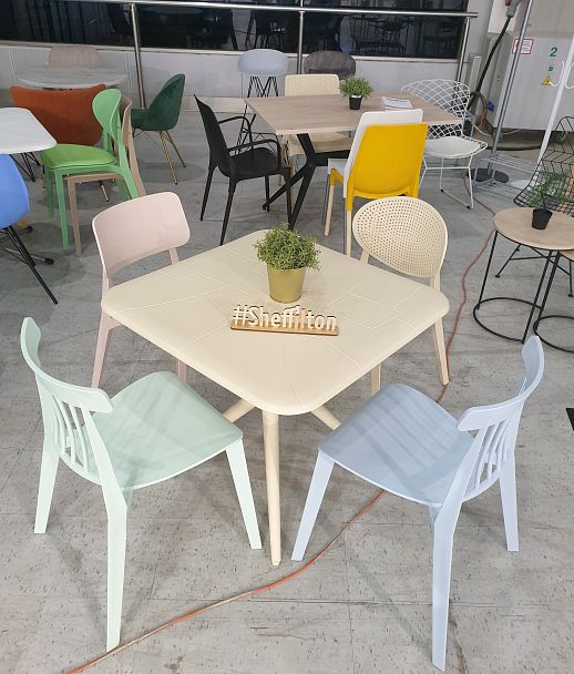 Основание для стола Sheffilton SHT-TU30 серый - Вид 10