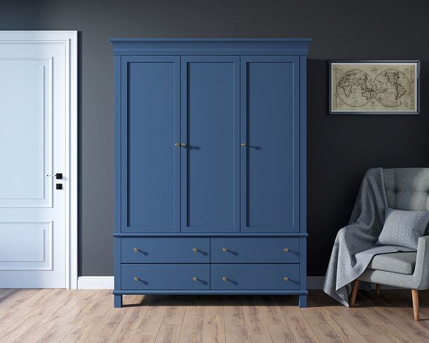 Шкаф трехстворчатый "Jules Verne"  JV27/3ETGB - Вид 2