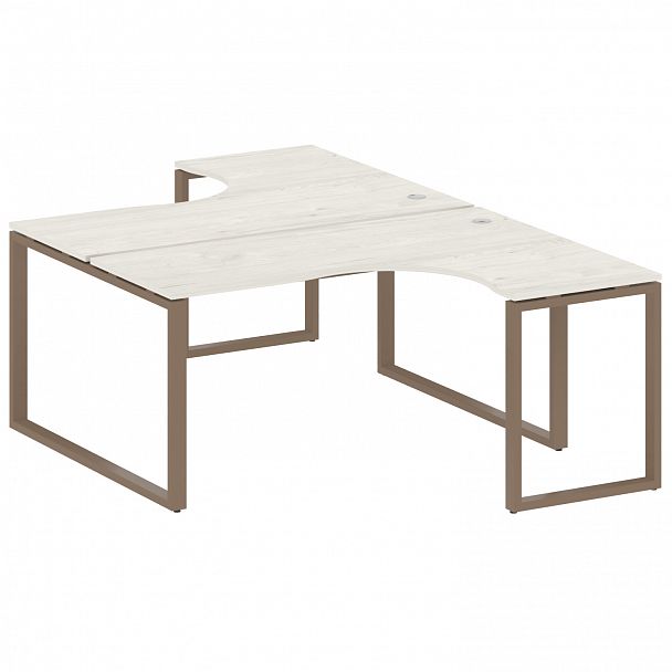 Рабочая станция "Metal System" БО.РАС-СА-2.4 дуб наварра/мокко - Вид 1