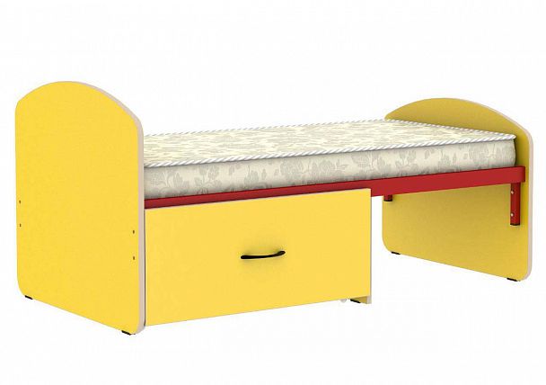 Кровать раздвижная с выдвижным ящиком "716Р.1", 1200 - Вид 3